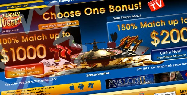 Online casino bonus list