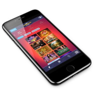 New Casino Gods mobile lobby
