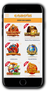 CyberSpins Casino `mobile