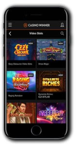 Casino Winner Mobile Lobby