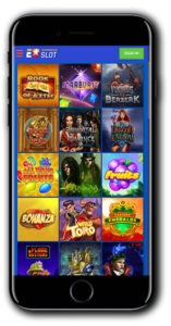 EUSlot mobile casino lobby