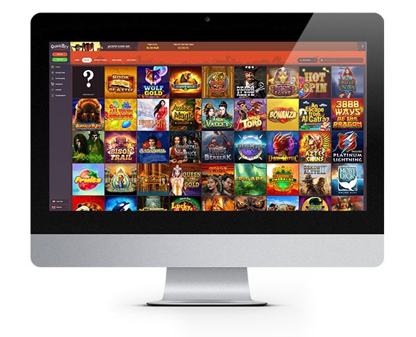 GunsBet Casino desktop lobby