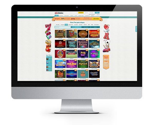 SpinStation desktop casino