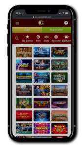 Casino Club mobile play
