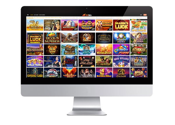 Wild Slots Casino desktop screenshot