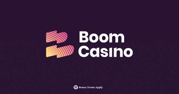 Boom Casino logo banner