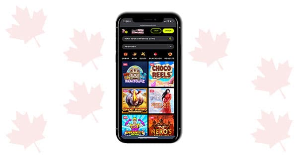 Spin Samurai Casino Mobile screenshot