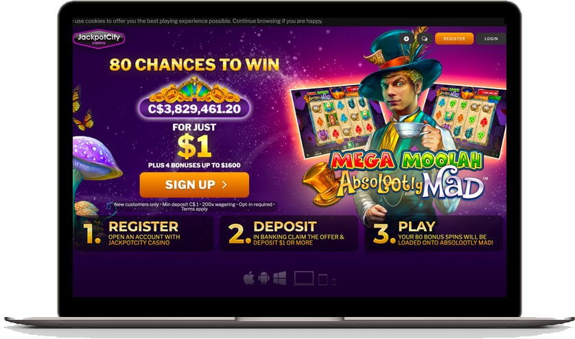 Mega moolah slots