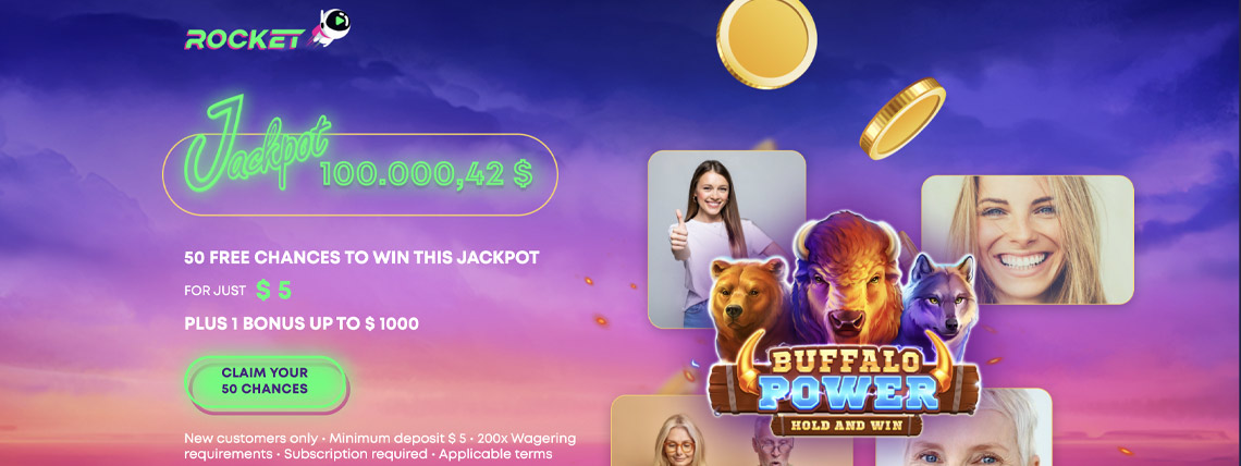 casino rocket jackpot